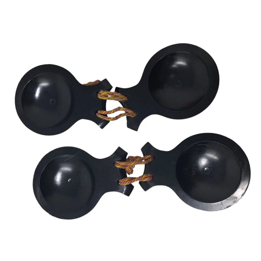 Vintage Black Spanish Castanets (2) - A+ Stuff - Collectibles - A+ Stuff