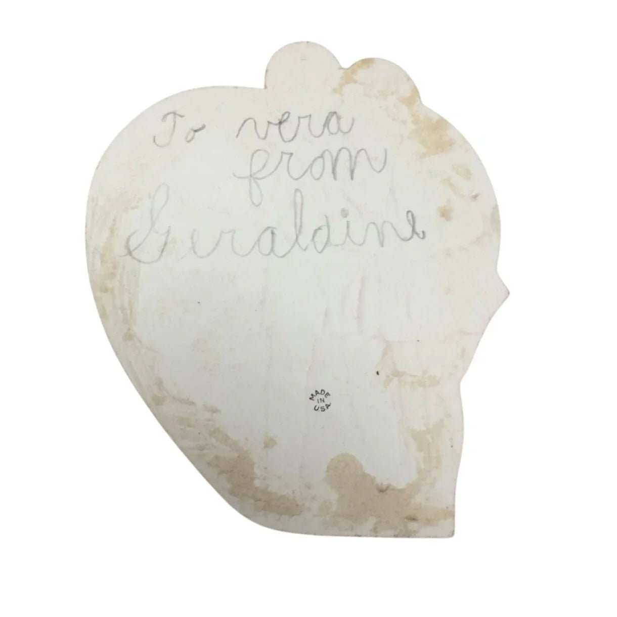 Vintage Boy and Girl Reading a Book Heart Valentine's Day Card - A+ Stuff - Collectibles - A+ Stuff