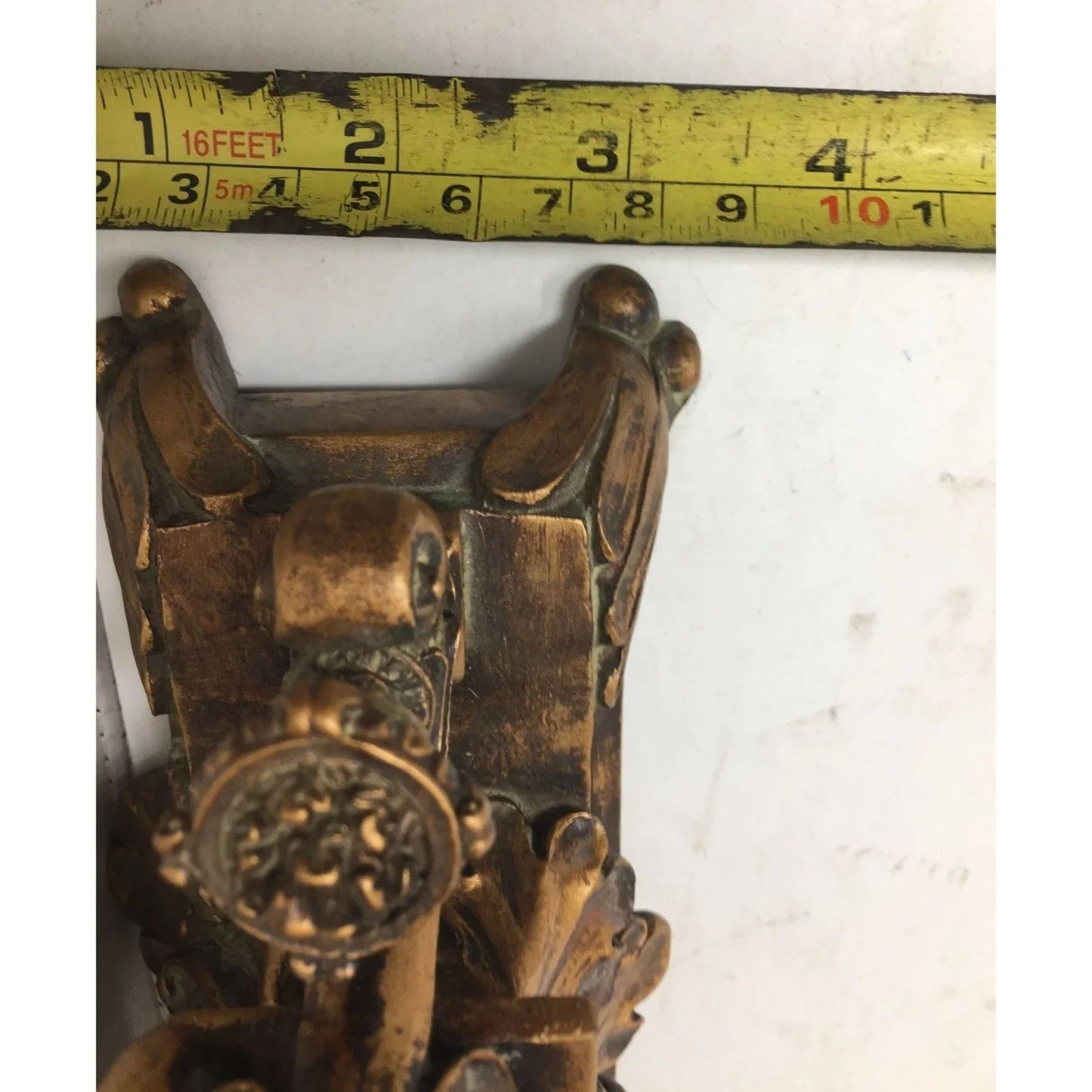 Vintage Bronze Quartz Double Cherub Angel Clock - A+ Stuff - Clock - A+ Stuff