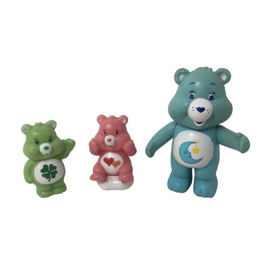 Vintage Care Bears (3) - Bedtime bear, Goodluck Bear, and Love - A - Lot Bear - CARE BEARS - Toys - A+ Stuff
