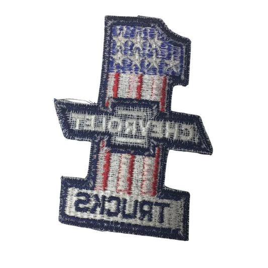 Vintage Chevrolet Trucks Number One (1) Embroidered Patch - A+ Stuff - Collectibles - A+ Stuff