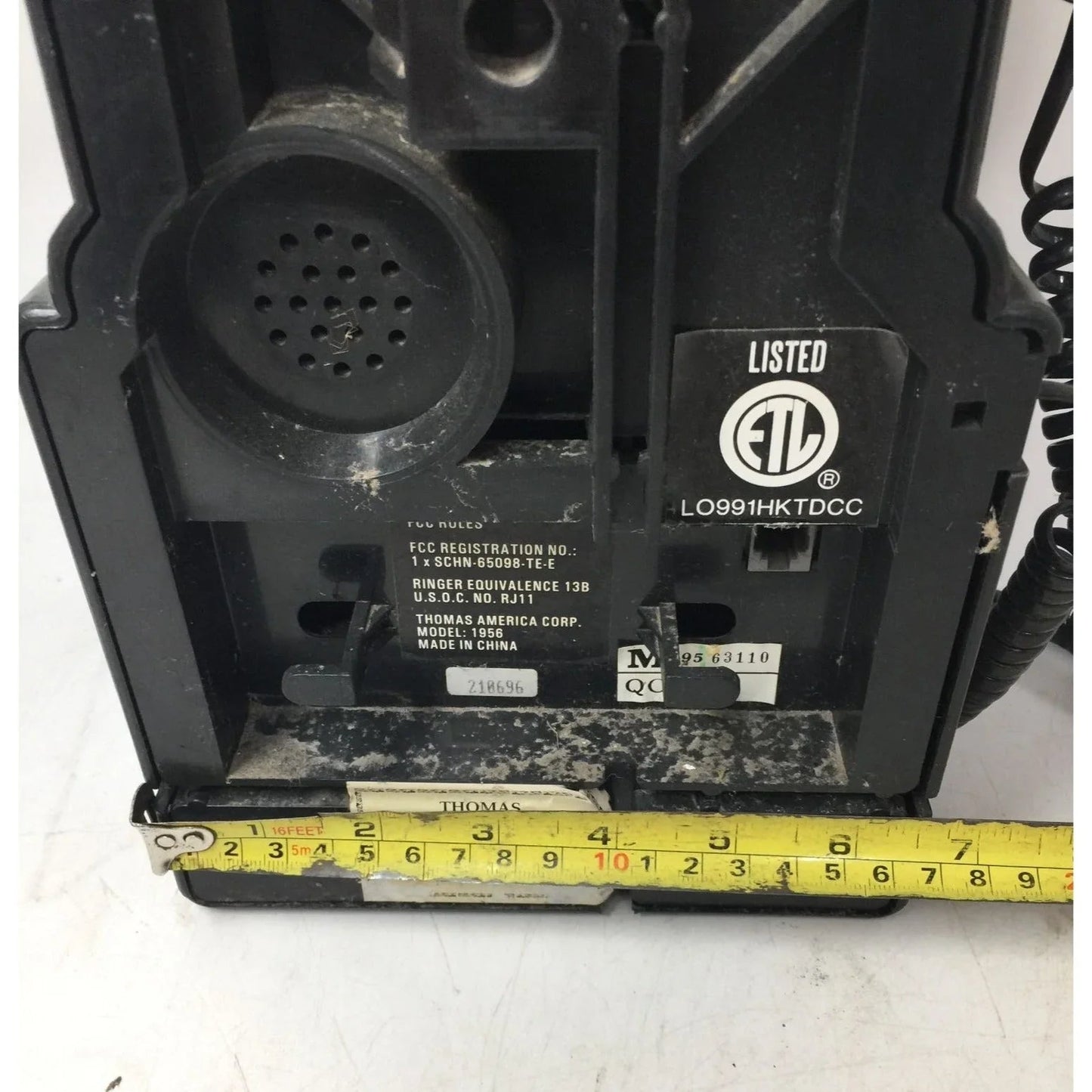 Vintage Classic Thomas Limited Edition Replica Public Telephone (Black) - A+ Stuff - Collectibles - A+ Stuff