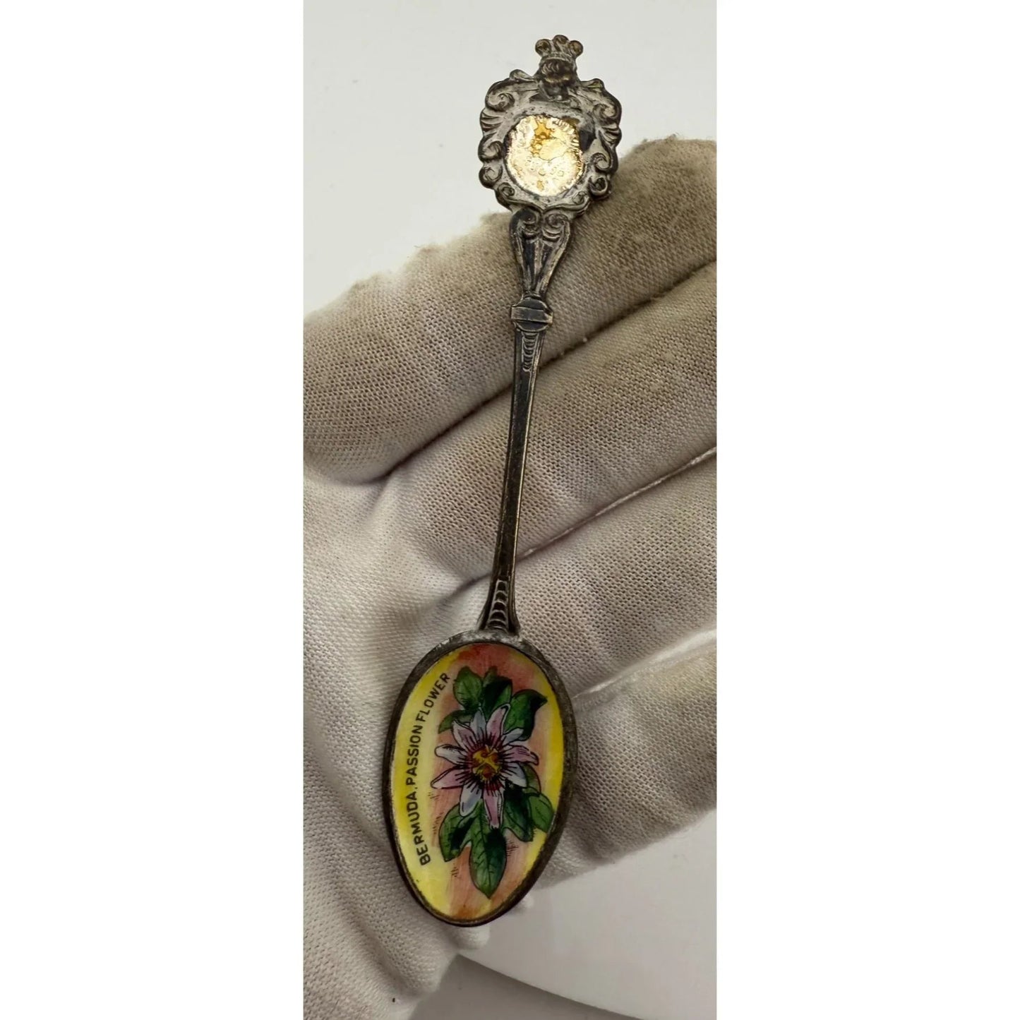 Vintage Collectible Bermuda Passion Flower Spoon - A+ Stuff - Spoons - A+ Stuff