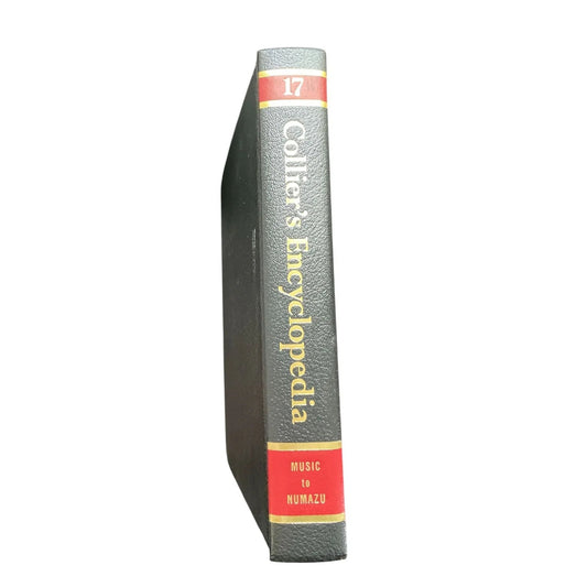 Vintage Collier's Encyclopedia Volume 17 with Bibliography and Index - A+ Stuff - Books - A+ Stuff