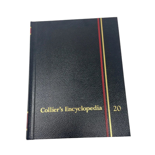 Vintage Collier's Encyclopedia Volume 20 with Bibliography and Index - A+ Stuff - Books - A+ Stuff