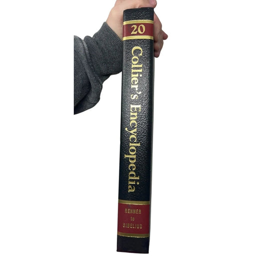 Vintage Collier's Encyclopedia Volume 20 with Bibliography and Index - A+ Stuff - Books - A+ Stuff