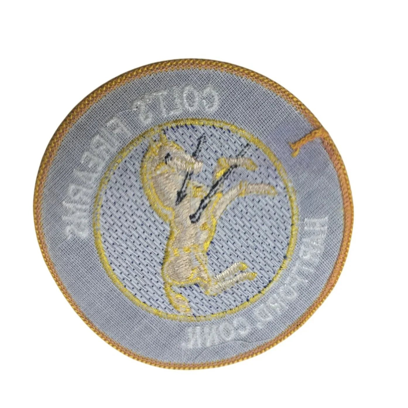 Vintage Colt's Firearms Hartford Connecticut Patch with Horse on it - A+ Stuff - Collectibles - A+ Stuff