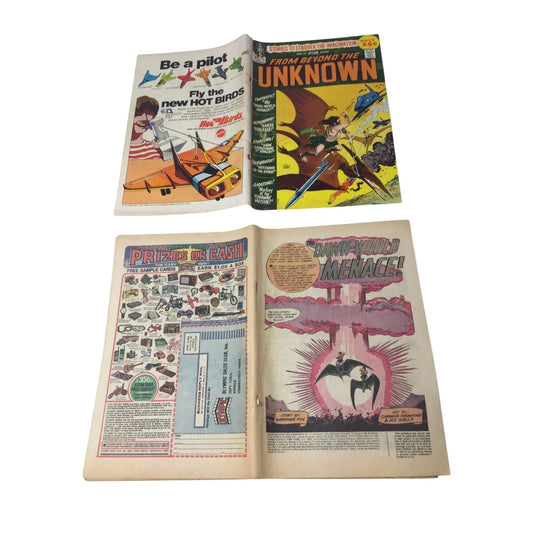 Vintage Comic Book - From Beyond the Unknown 12 Sept - A+ Stuff - comic book - A+ Stuff