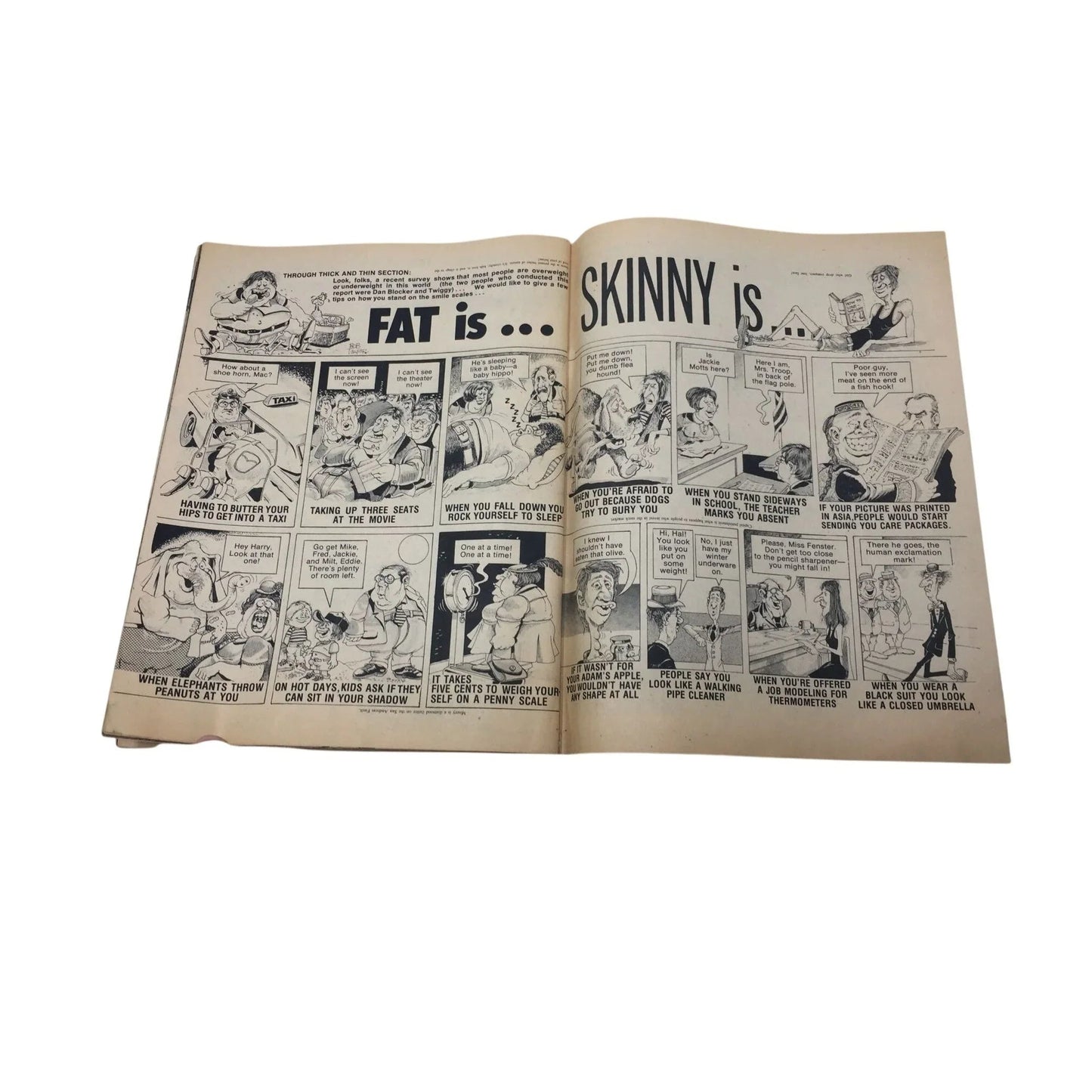 Vintage ''Cracked'' August 1972 Number 102 Magazine - A+ Stuff - Magazines - A+ Stuff