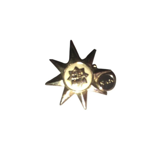 Vintage Gold Tone Sales Pointer Sears Employee Pin - sears - pin - A+ Stuff