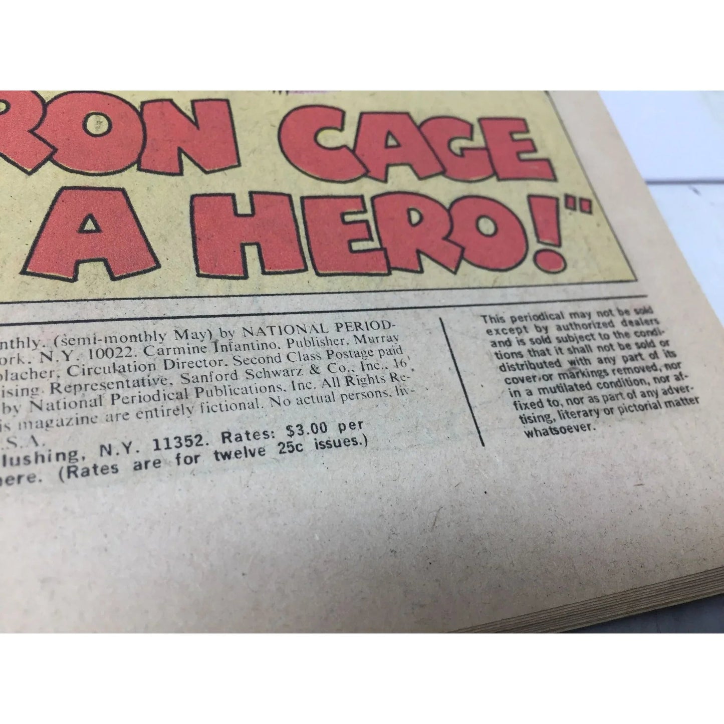 Vintage June 1972 SUPERBOY Comic Book - A+ Stuff - comic book - A+ Stuff