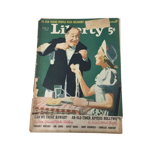 Vintage Liberty Magazine (June 17, 1939) - A+ Stuff - Magazines - A+ Stuff