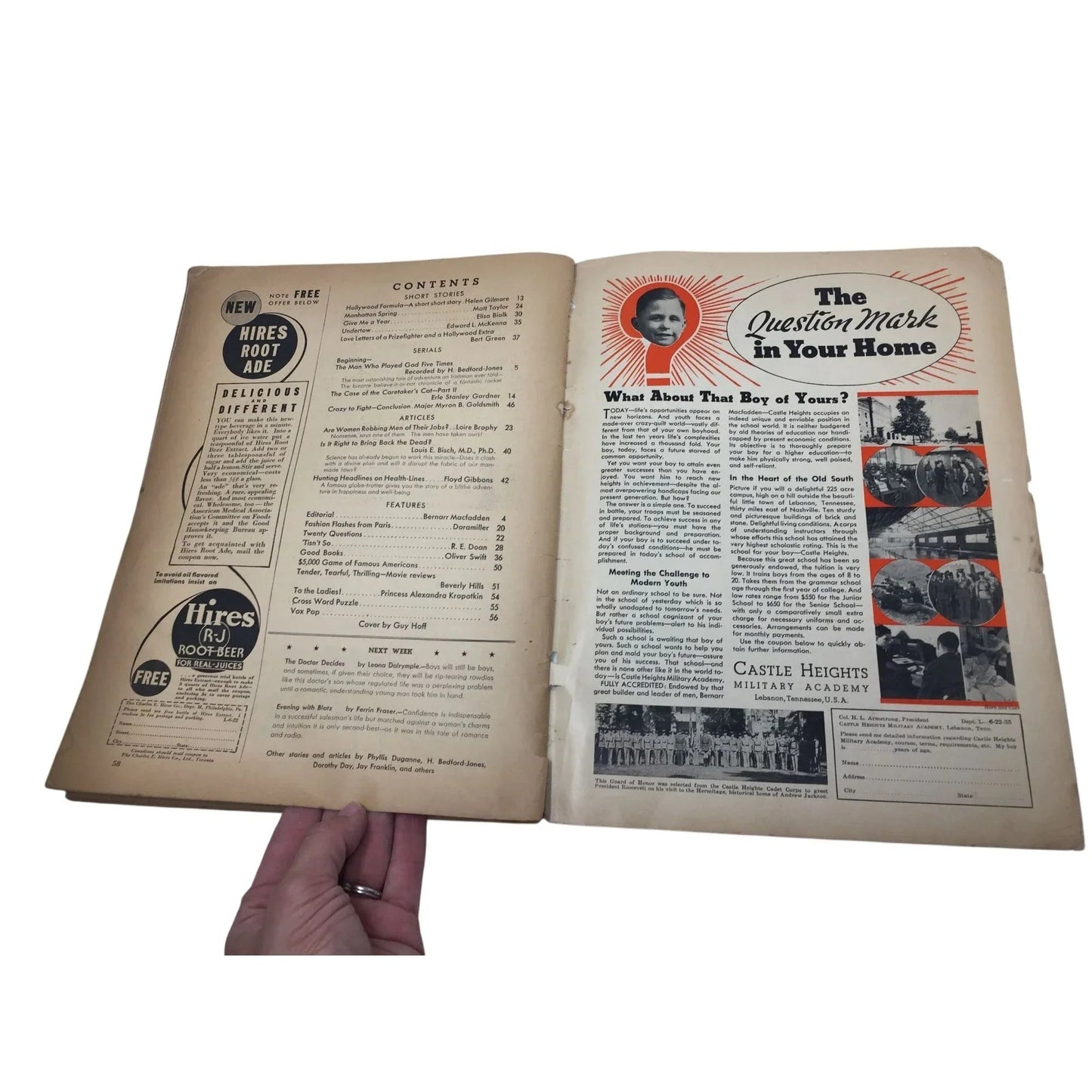 Vintage Liberty Magazine June 22, 1935 - A+ Stuff - Magazines - A+ Stuff