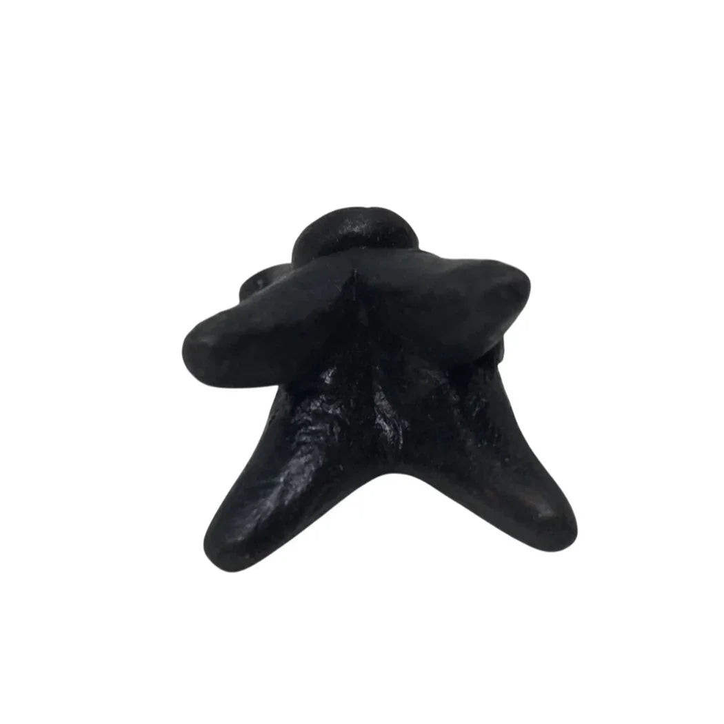 Vintage Miniature Wooden Black Elephant Figurine - A+ Stuff - Figurines - A+ Stuff
