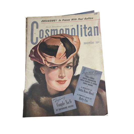 Vintage Nov. 1944 Cosmopolitan Magazine - A+ Stuff - Magazine - A+ Stuff