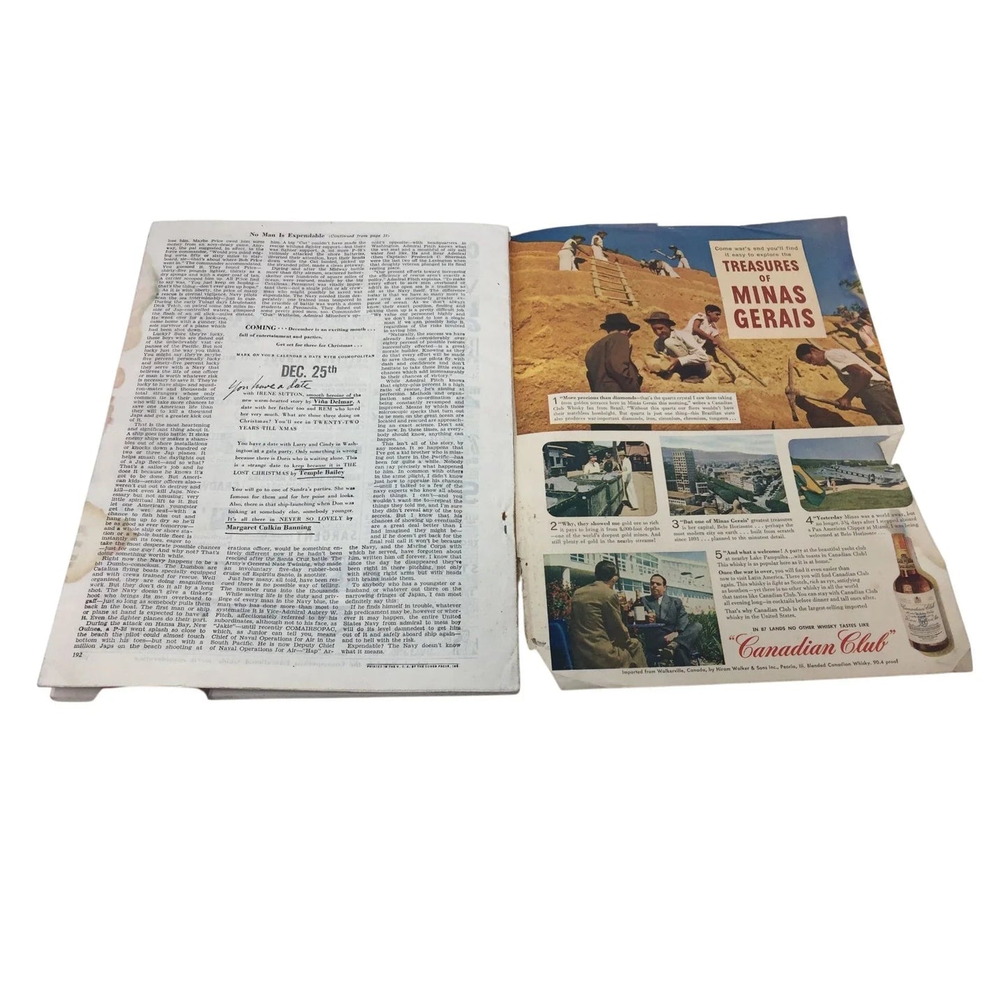 Vintage Nov. 1944 Cosmopolitan Magazine - A+ Stuff - Magazine - A+ Stuff