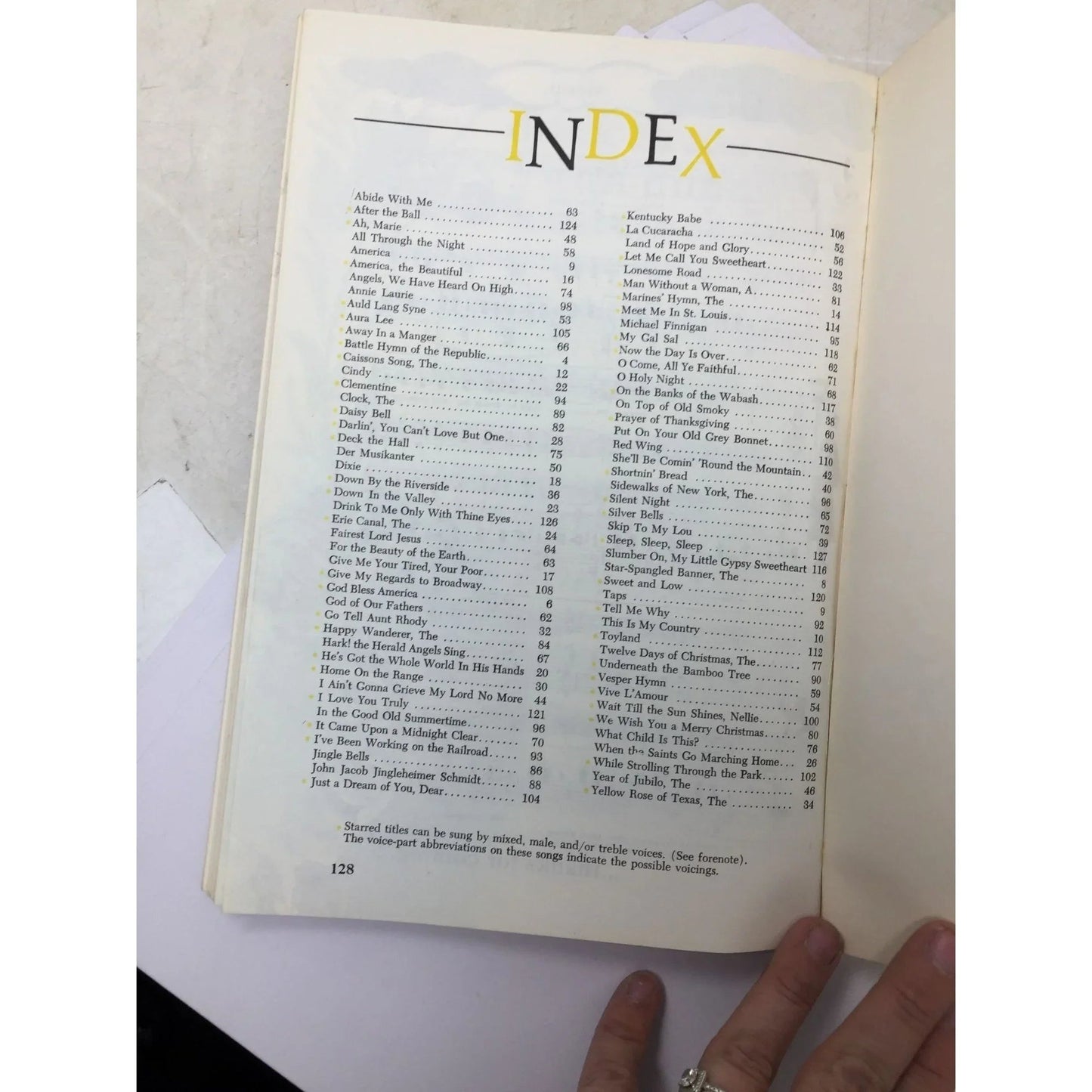 Vintage Paperback Book - ''Fred Waring Song Book'' - A+ Stuff - sheet music - A+ Stuff