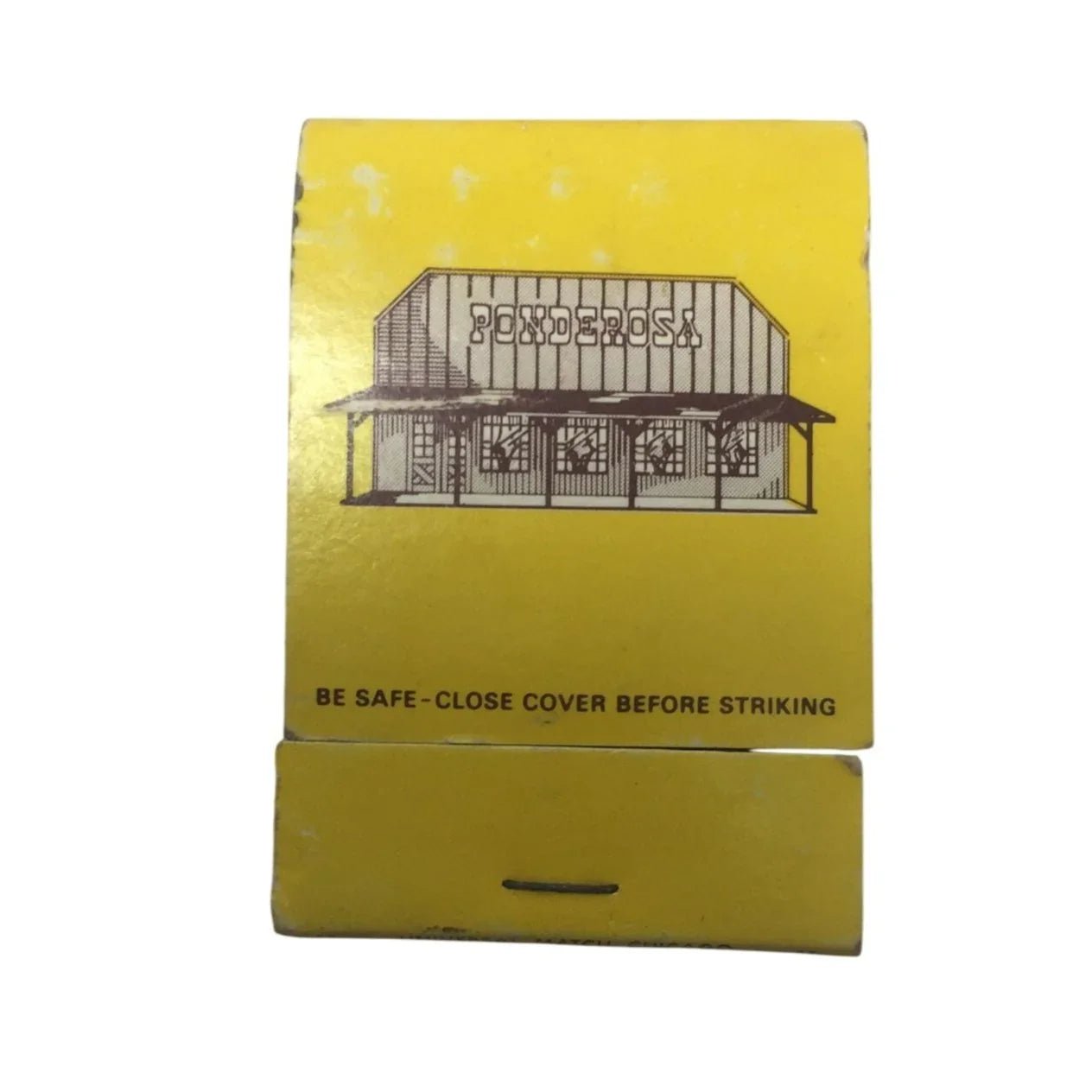 Vintage Ponderosa Square Meal Square Deal Restaurant Souvenir Matchbooks - A+ Stuff - Souvenir - A+ Stuff