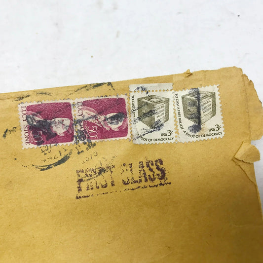 Vintage Postcards Trappers Lake, Nabisco Defenders, 1950s w Stamps - National Biscuit Co (Nabisco) - Postcards - A+ Stuff