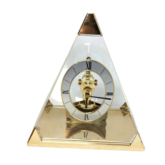 Vintage Pyramid Clock by Howard Miller Clock Co 621 - 262 - Howard Miller Clock Co - Clock - A+ Stuff