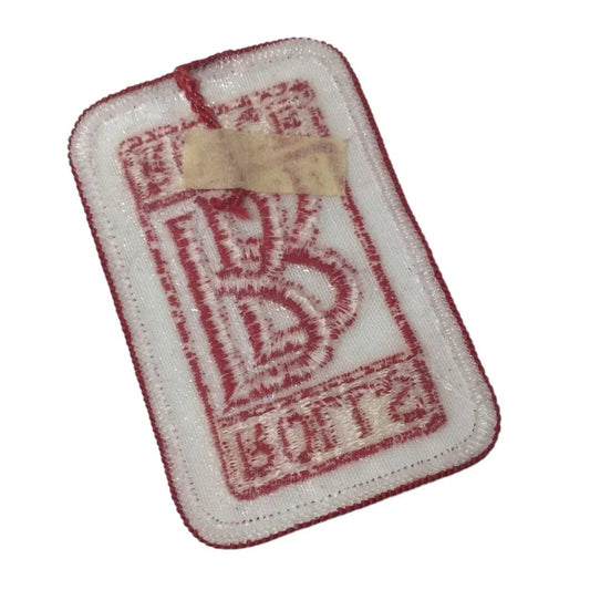 Vintage Red and White Rolls Royce Embroidered Patch - rolls royce - Collectibles - A+ Stuff