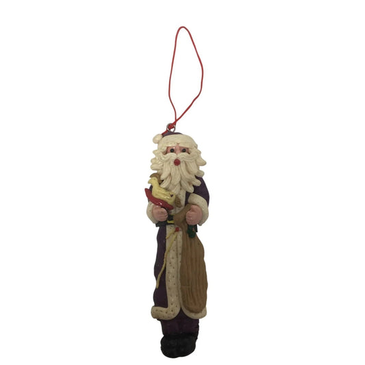 Vintage Santa Claus Christmas Tree Ornament - 5'' tall - A+ Stuff - Holiday Ornaments - A+ Stuff