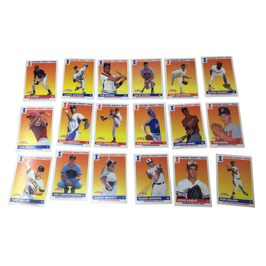 Vintage Score 91 Round Draft Pick Baseball Cards (18) - A+ Stuff - Collectible Trading Cards - A+ Stuff