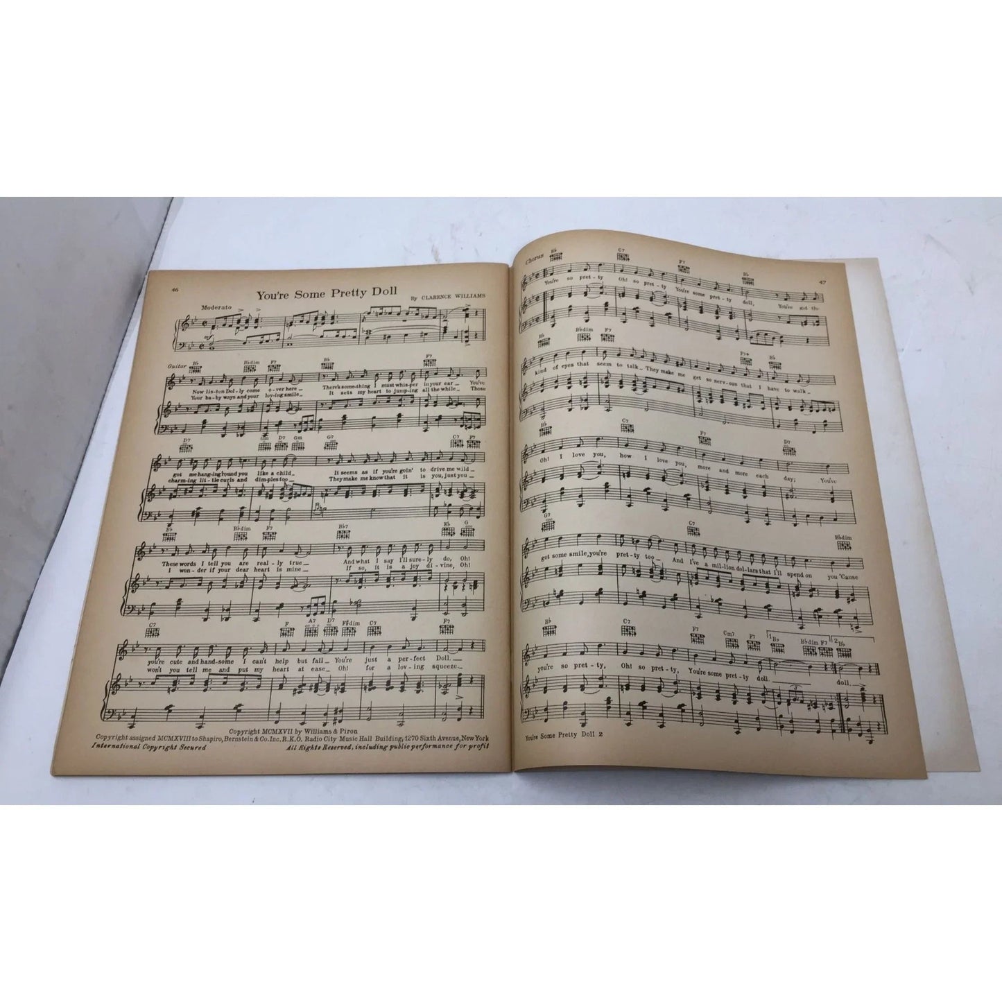 Vintage Tiny Hill's All - Time Old - Timers Song Folio music book - A+ Stuff - Sheet Music - A+ Stuff