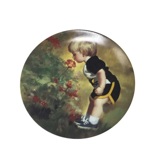 Vintage Zolan "Grandma's Garden" Limited Edition Collectible Plate - zolan - Plates - A+ Stuff