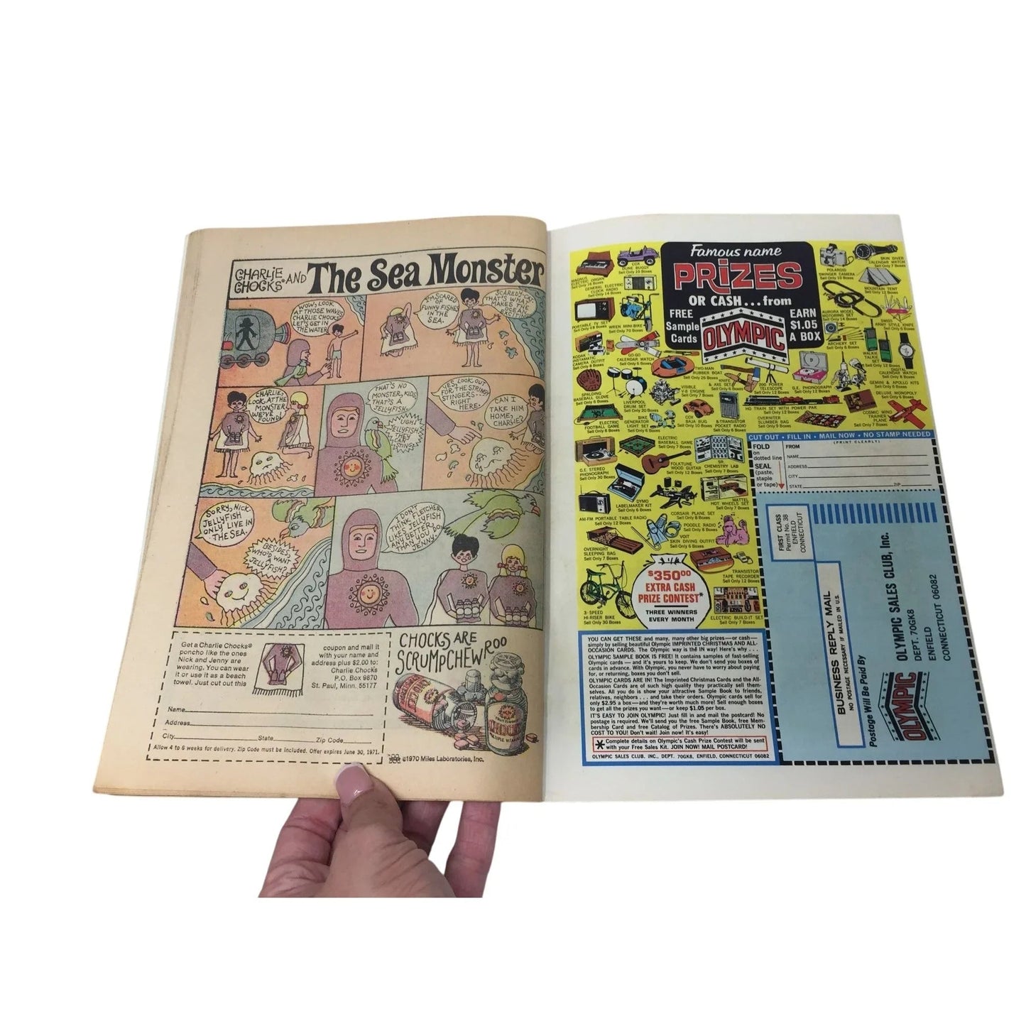 ''Walt Disney's Comics and stories'' Vintage 1970 Comic Book - A+ Stuff - Books - A+ Stuff