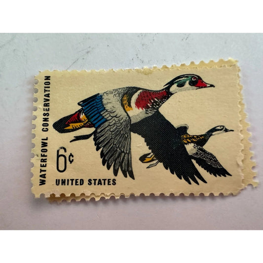 Waterfowl Conservation and Alabama United States 6 Cent Postage stamps - A+ Stuff - Stamp - A+ Stuff