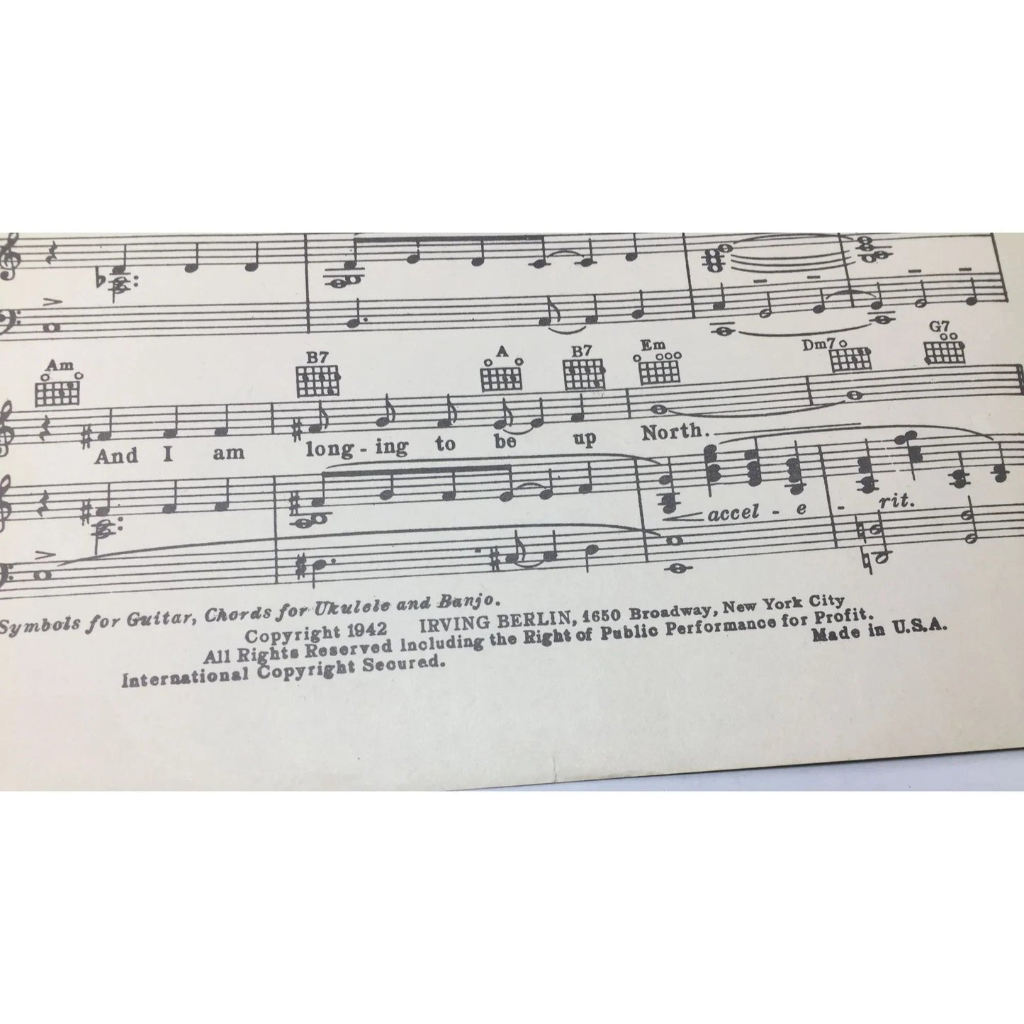 ''White Christmas'' by Irving Berlin Sheet Music - A+ Stuff - SHEET MUSIC - A+ Stuff