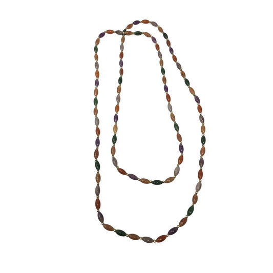 Women's Beaded Colorful Necklace - A+ Stuff - Necklace - A+ Stuff