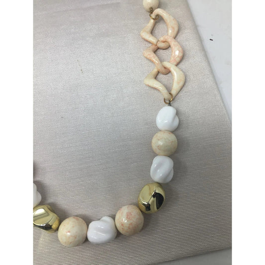 Women's Beautiful Beaded Necklace with Gold tone Clasp - A+ Stuff - Necklace - A+ Stuff