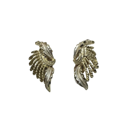 Women's Judy Lee Gold Tone Clip On Earrings - judy lee - Earrings - A+ Stuff