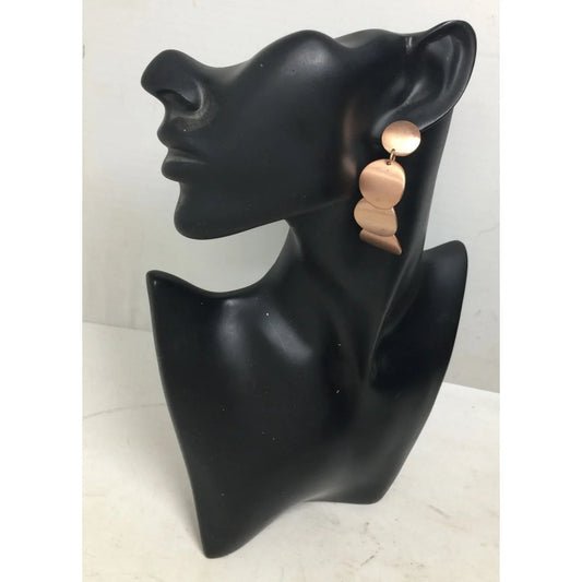 Women's Rose Gold Dangle Drop Earrings - A+ Stuff - Earrings - A+ Stuff