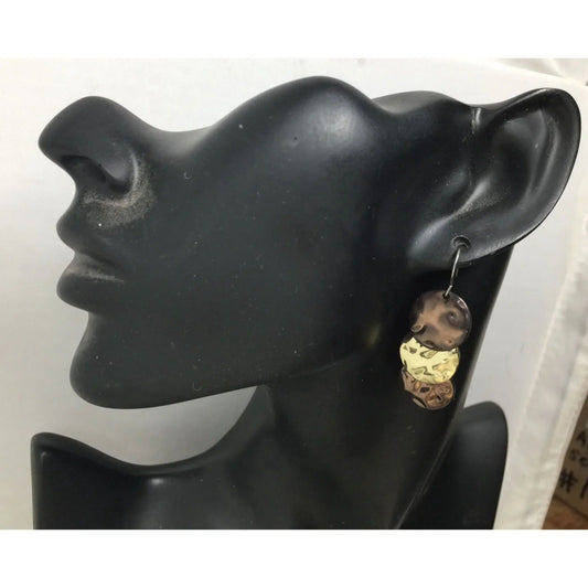 Women's Sequin Layered Dangle Earrings - A+ Stuff - earrings - A+ Stuff