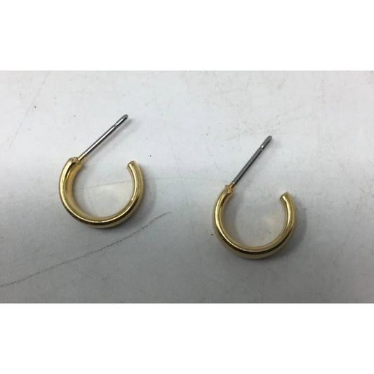 Women's Small Gold Tone Hoop Earrings (No backs) - A+ Stuff - Earrings - A+ Stuff