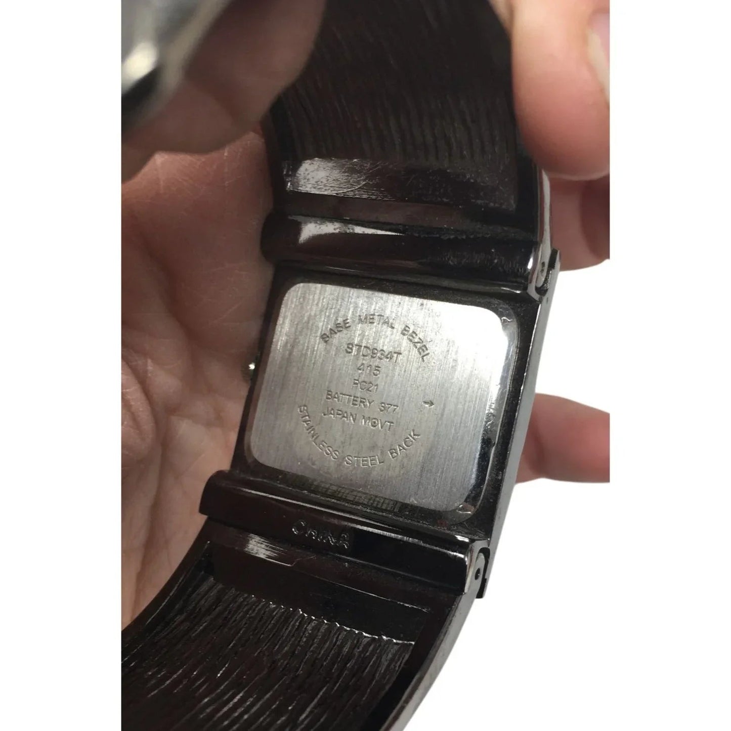 Women’s Studio Quartz Rhinestone Bezel Watch with Cuff Band - A+ Stuff - Watches - A+ Stuff