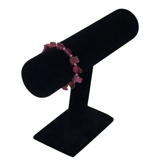 Women's Vibrant Pink Beaded Shell Stretchy Bracelet - A+ Stuff - Bracelet - A+ Stuff