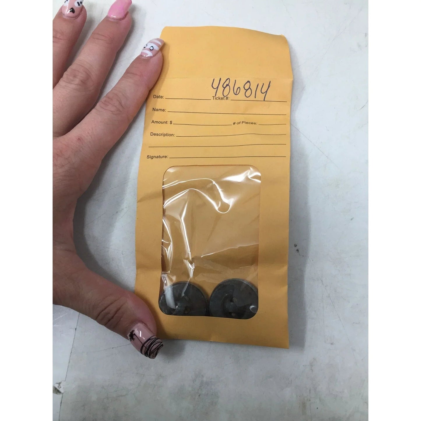 Women's Vintage Round Silver Tone Flower buttons (2) - A+ Stuff - Jewelry - A+ Stuff