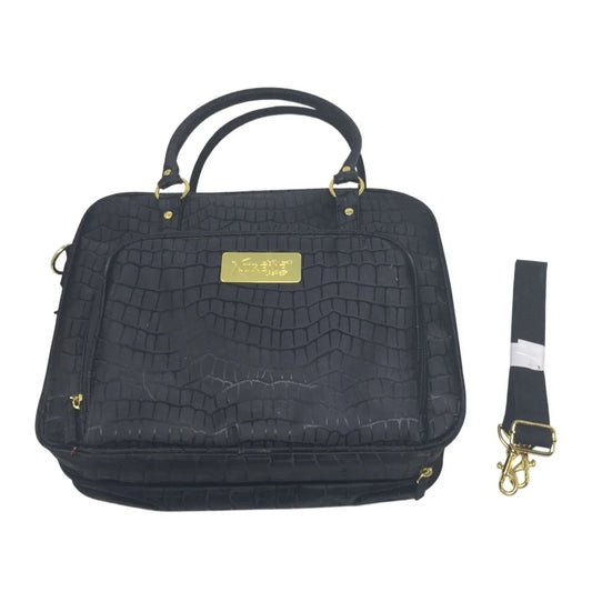 Xtreme Lashes by Jo Mousselli Black Carry Case with Handle & Strap - Xtreme Lashes by Jo Mousselli - Cosmetic & Toiletry Bags - A+ Stuff