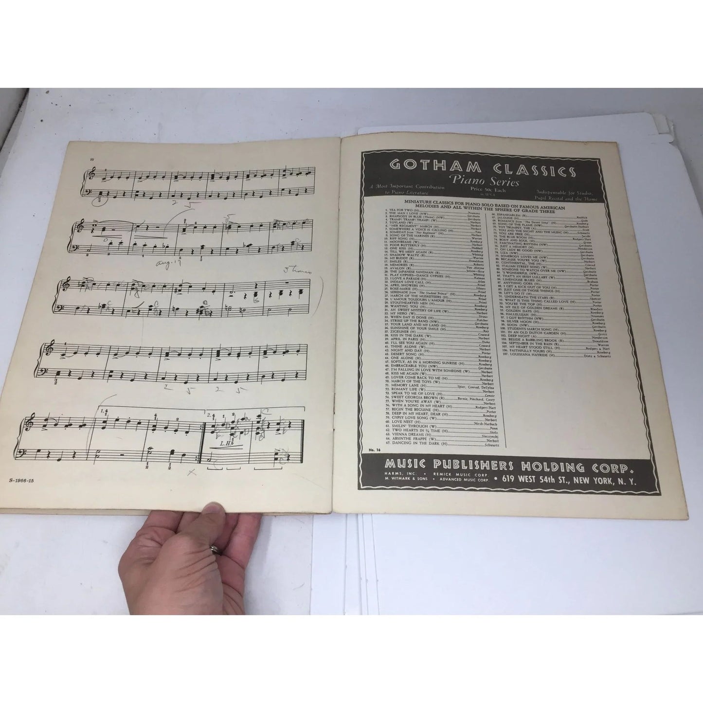 ''YOUMANS MADE EASY FOR THE PIANO'' by Ada Richter - A+ Stuff - SHEET MUSIC - A+ Stuff