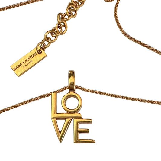 Yves Saint Laurent LOVE Necklace - Yves Saint Laurent - Necklace with Pendant - A+ Stuff