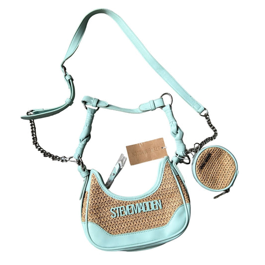 Steve Madden Bdaryll Crossbody / Shoulder bag - Frest Mint with Round Tag Pouch NWT