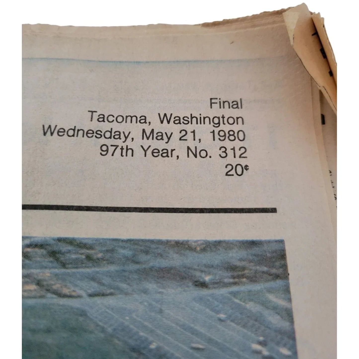 President Carter to view Mount St. Helens - Newspaper - The Tacoma News Tribune May 21st 1980 The Tacoma News Tribune A+ Stuff