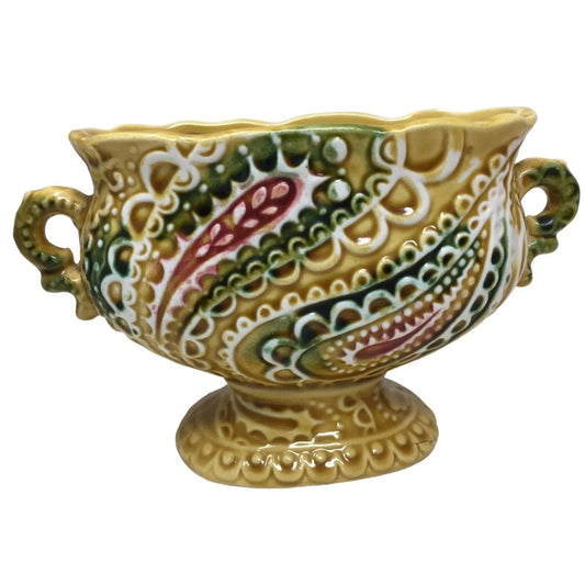 Vintage RELPO Planter / Dish - Chartruese Bold color Design Relpo A+ Stuff