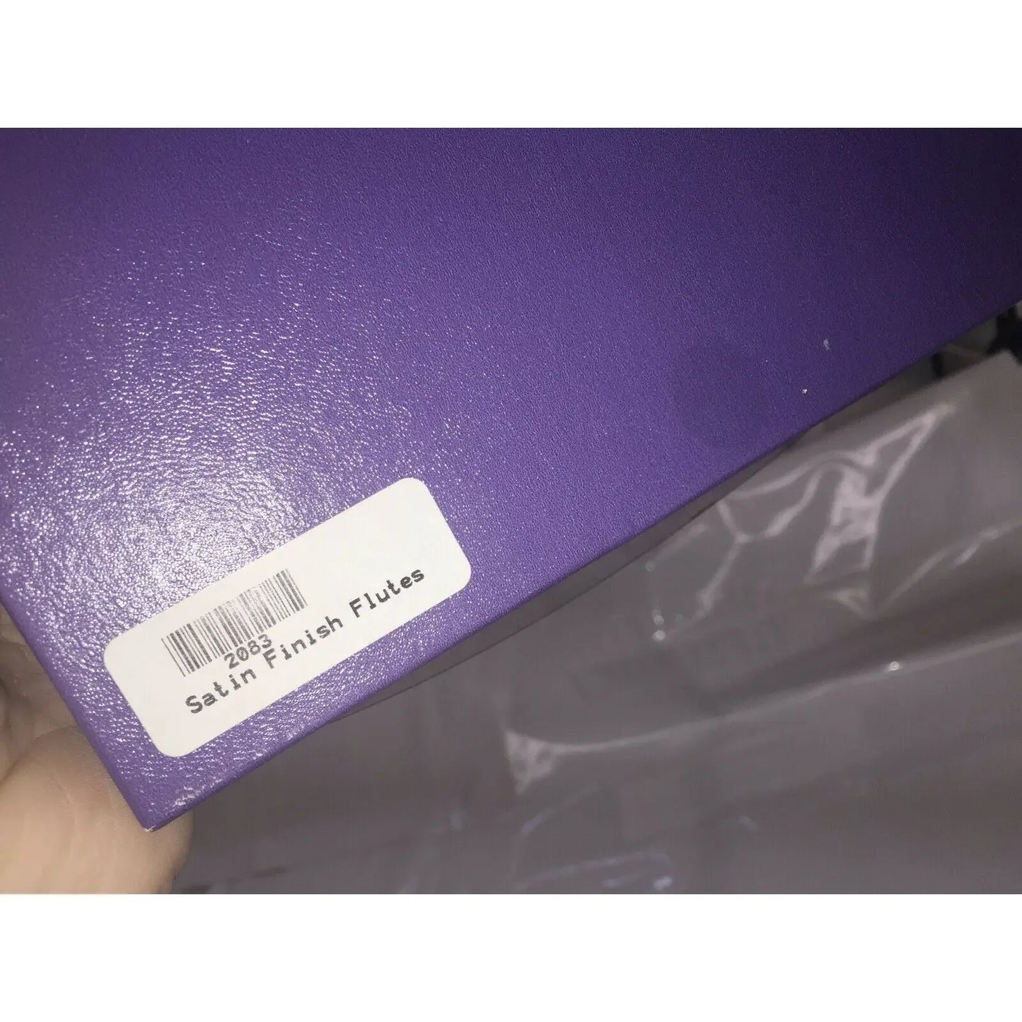 Pair WEDDING Toasting Flutes w Hearts Silver Base Etched 'R' & 'H' Unbranded