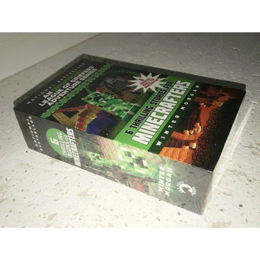 6 THRILLING Stories For MINECRAFTERS Winter Morgan Adventure minecraft A+ Stuff Books