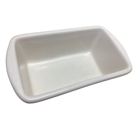 Fun Festive Holiday Loaf Pan or Side Serving Dish - LET IT SNOW with line of Snowmen CENTURY A+ Stuff